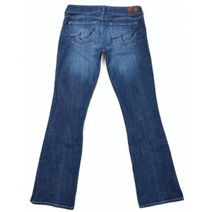 Express Stretch Boot Cut Jeans 8R (32Wx32L)